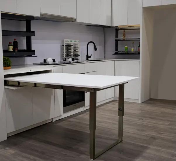 Space Saving foldable kitchen table