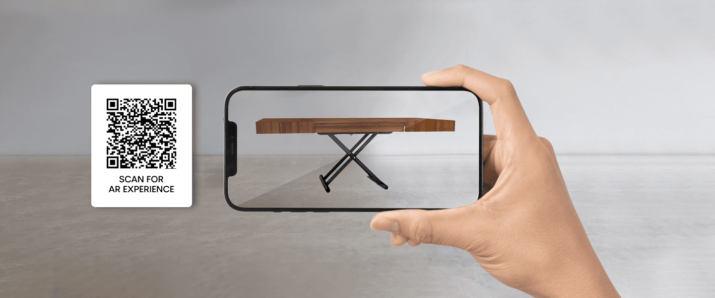 Augmented Reality Singapore-coffee dining table
